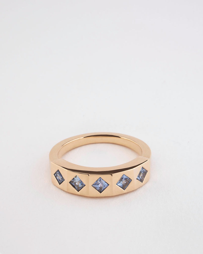 Georgia Ring II — Blue Sapphire